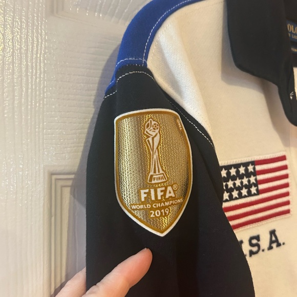 Ralph Lauren Polo x Team USA Soccer Mens Custom Rugby Sewn Size - Small - Picture 4 of 5